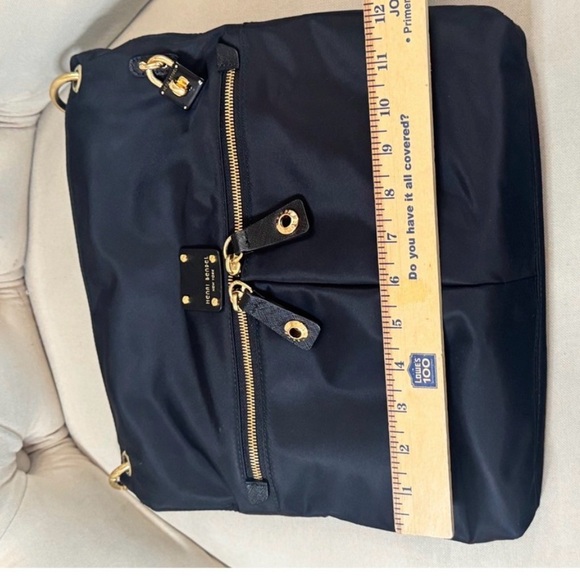 Henri Bendel Jettsetter Nylon Black Crossbody Bag EUC - Picture 7 of 12